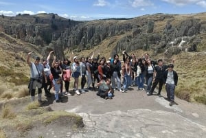 Fra Cajamarca: Guidet besøg i stenskoven 'Cumbemayo' + afhentning