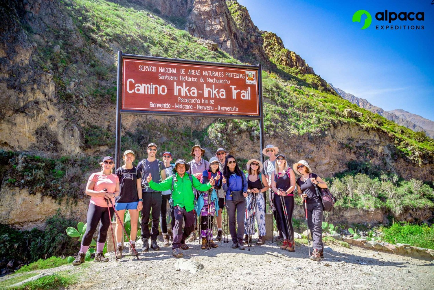 De Cusco: Caminhada guiada de 4 dias pela Trilha Inca até Machu Picchu