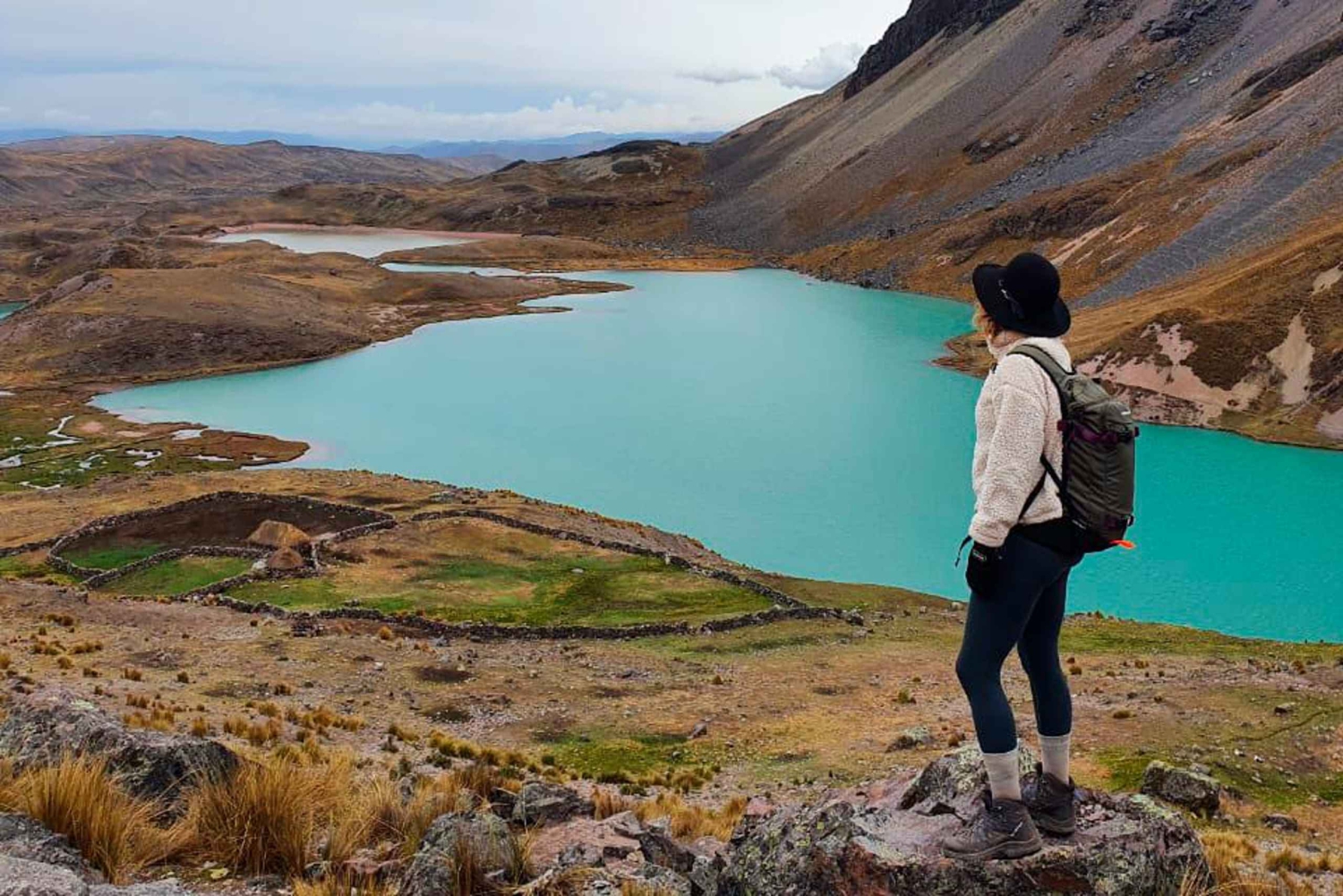 From Cusco: 7 Lakes Ausangate Trek with Breakfast and Lunch