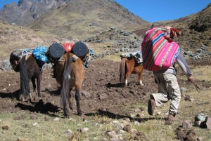 From Cusco: 7 Lakes Ausangate Trek with Breakfast and Lunch