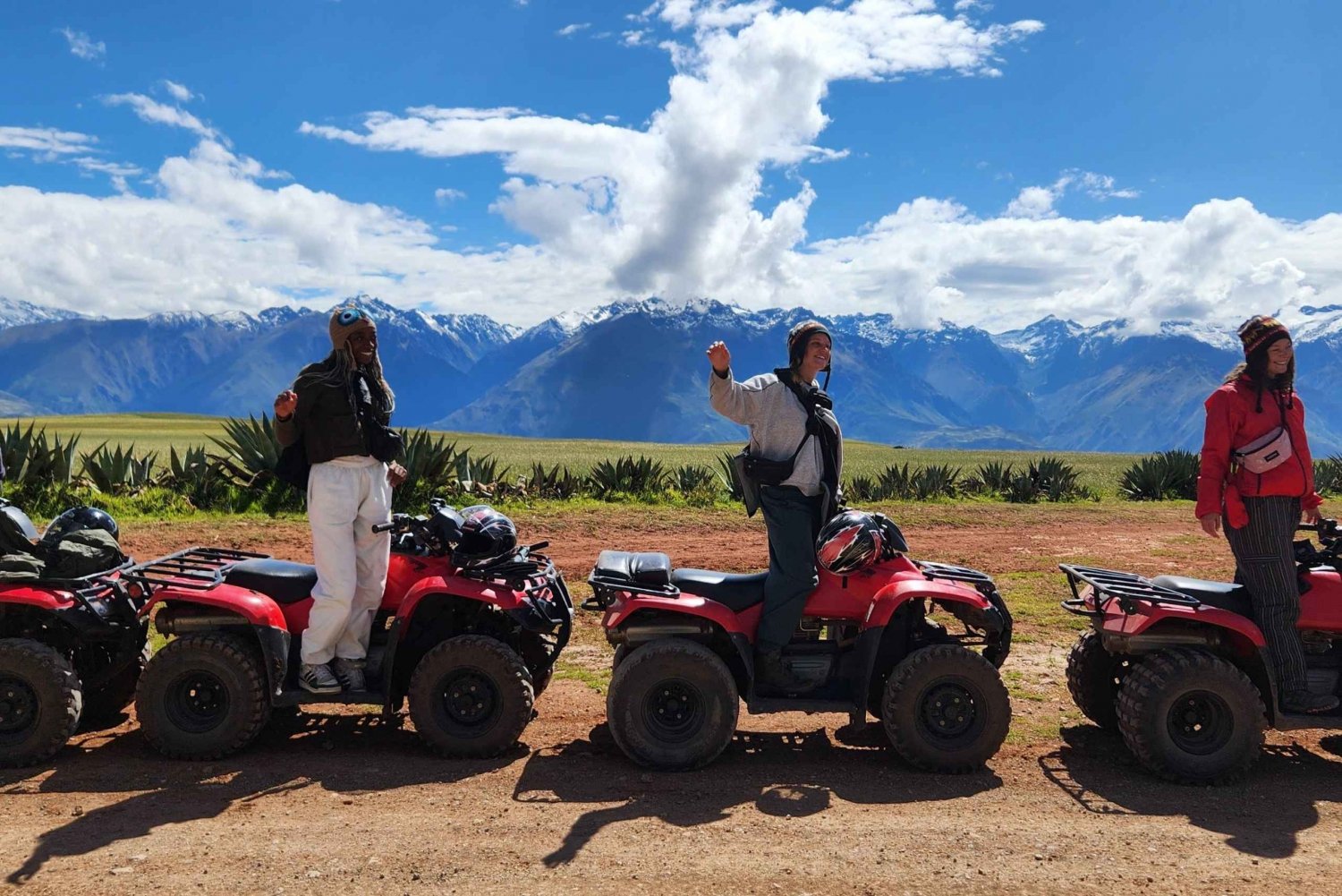 From Cusco: ATV Excursion, Salt Mines of Maras and Moray