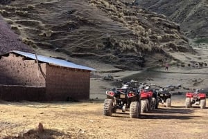 Cusco: Rainbow Mountain & Red Valley ATV Tour with meals