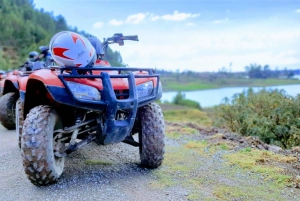 クスコ発：ATV によるワイポ ラグーンとマラス塩鉱山のツアー。