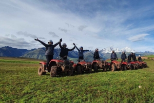 From Cusco: ATV’s tour Moray and Salt Mines of Maras.
