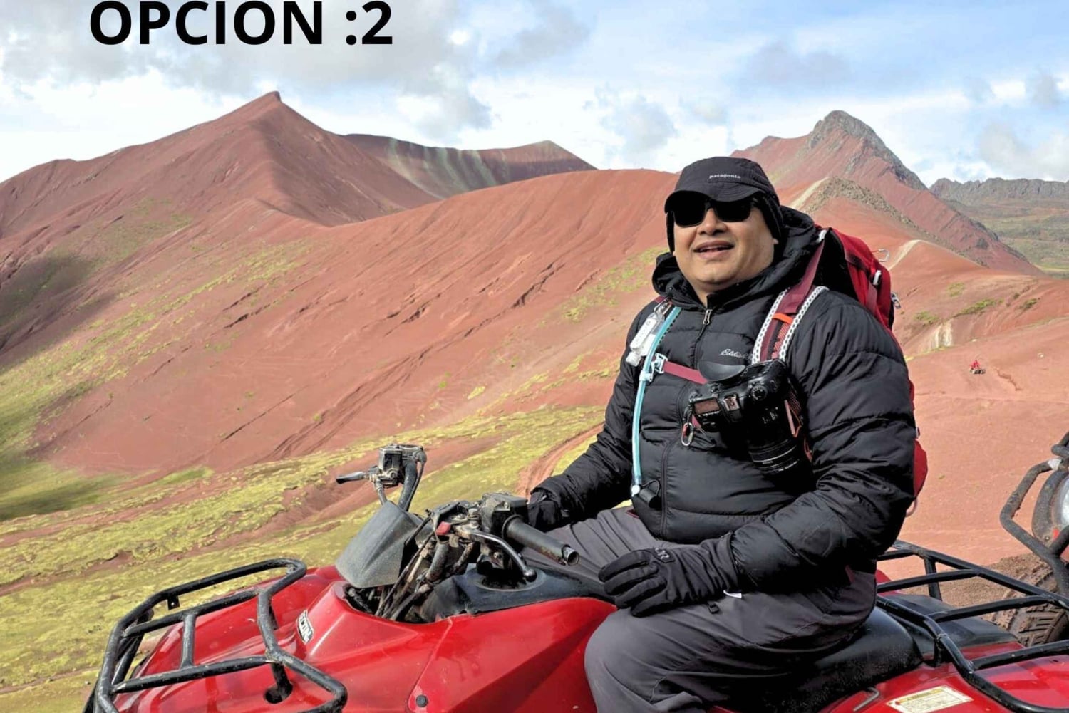 Depuis Cusco : quad à la Montagne Arc-en-ciel ou à la Vallée Rouge avec repas