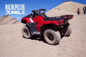 Z Cusco: quadami do Czerwonej Doliny i Tęczowej Góry z posiłkiem