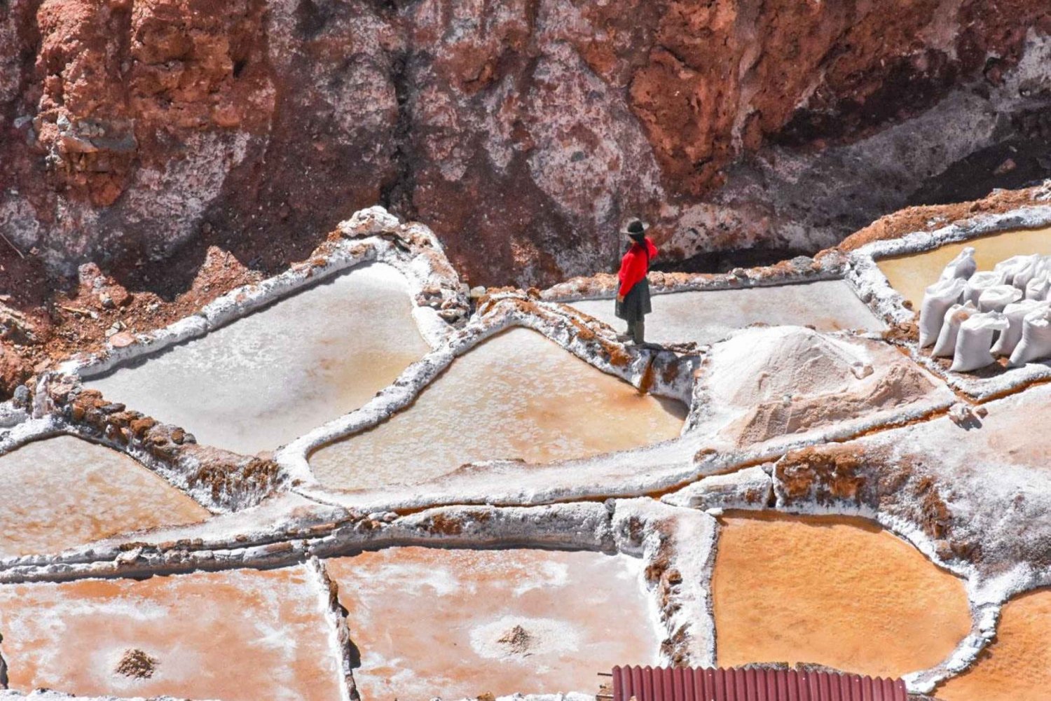 Depuis Cusco : Visite de Moray, des mines de sel de Maras et des tisserands de Chinchero