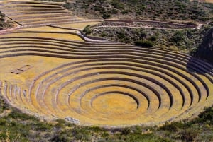 Vanuit Cusco: Chinchero, Moray en Maras zoutmijnen tour