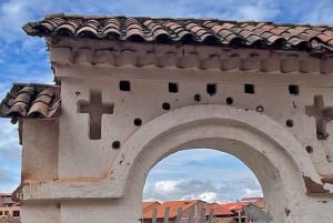 Fra Cusco: Chinchero-vævere, Moray, Maras-saltminer