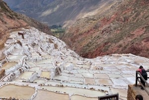 Fra Cusco: Chinchero-vævere, Moray, Maras-saltminer