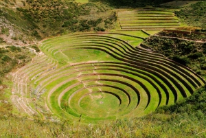 Vanuit Cusco: Chinchero-wevers, Moray, Maras-zoutmijnen