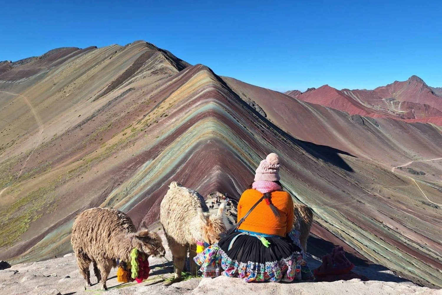 From cusco: Early Arrival Rainbow Mountain Experience