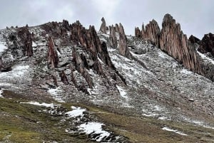 From Cusco: Full day Palccoyo Mountain tour