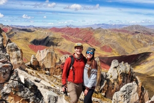 From Cusco: Full day Palccoyo Mountain tour