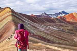 Depuis Cusco : Journée complète Montagne Arc-en-ciel + Vallée Rouge | PRIVÉE