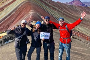 Depuis Cusco : Journée complète Montagne Arc-en-ciel + Vallée Rouge | PRIVÉE