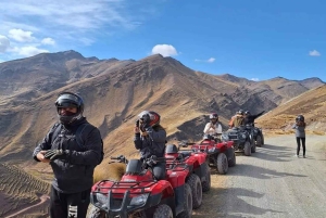 From Cusco: Full Day to Rainbow Mountain by ATV Quak Bike