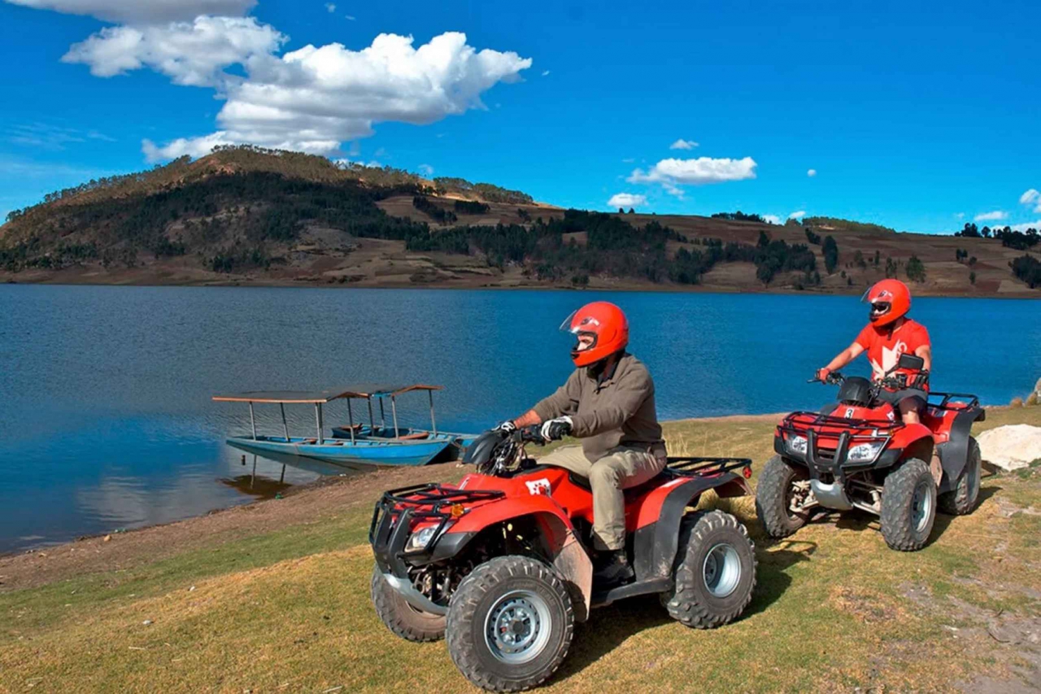 From Cusco: Piuray and Huaypo Lakes Quad Bike Tour