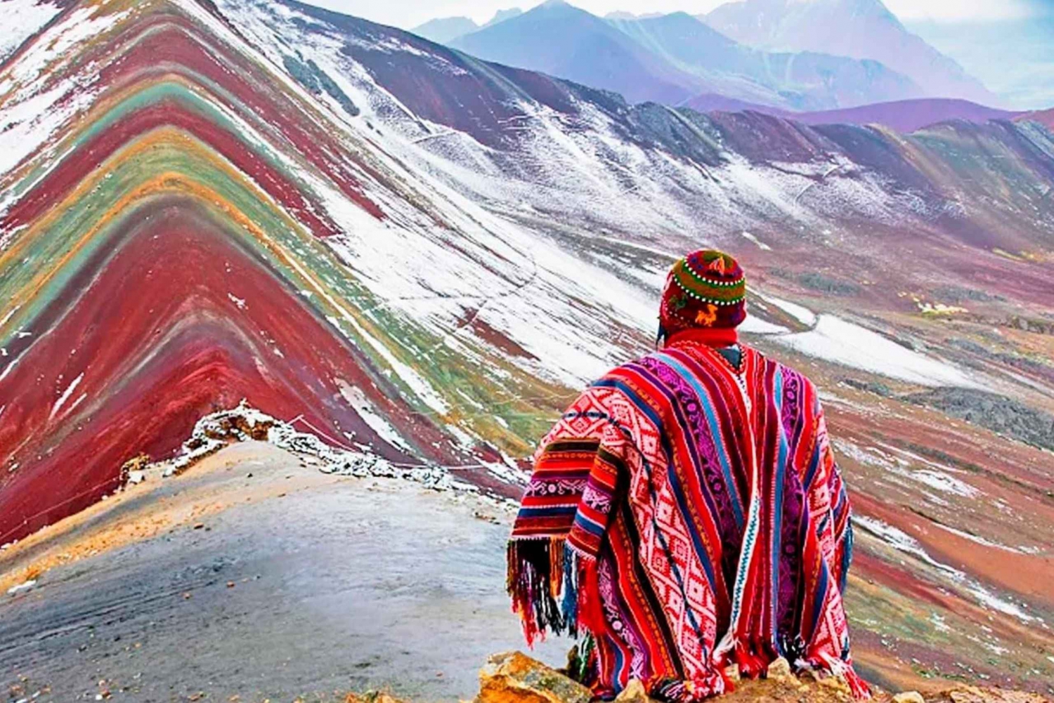 Från Cusco: Guidad tur i Vinicunca-berget