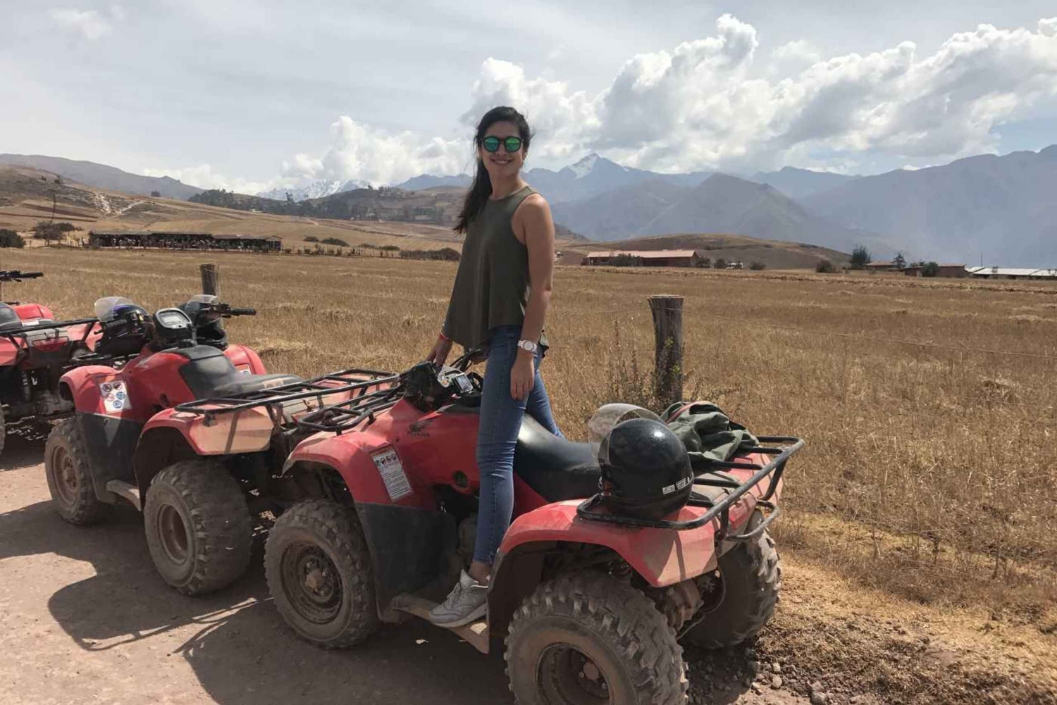 From Cusco: Half Day ATV Tour to Maras and Moray