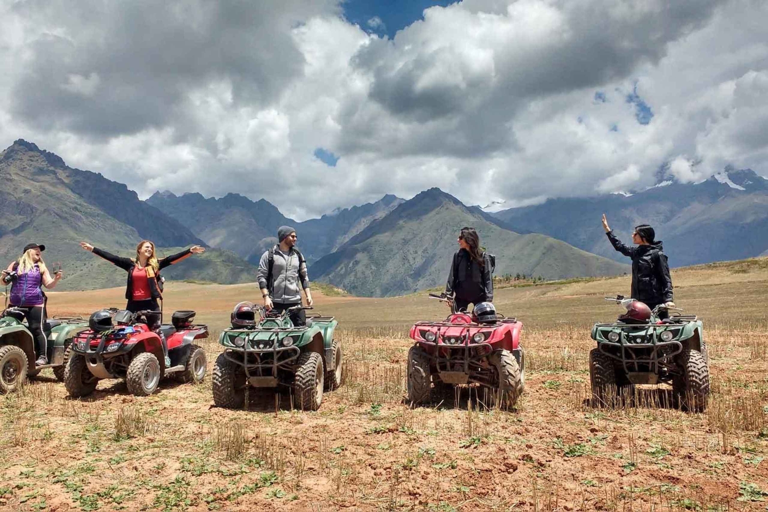 From Cusco: Half Day ATV Tour to Maras and Moray