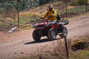 From Cusco: Half-day excursion to Tipon, Huasao, and Pukara Alto by quad bike