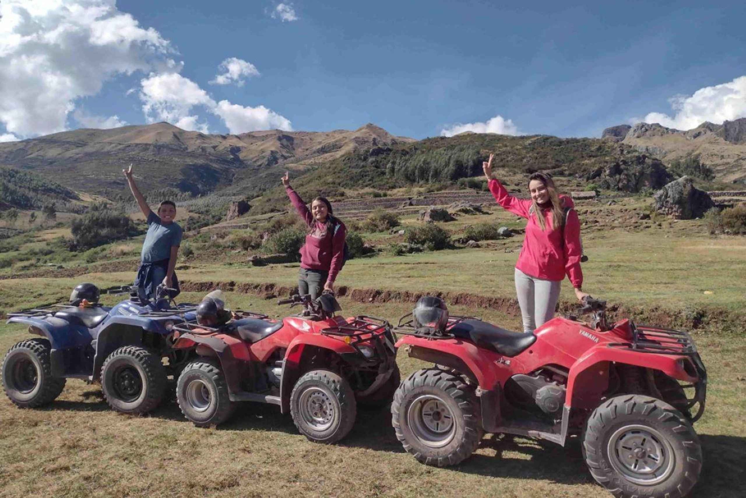 From Cusco: Half-day quad bike tour to Killarumiyoq