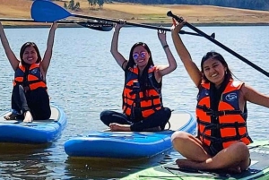 FRA CUSCO: STÅENDE PADLING I HUAYPO-LAGUNEN PÅ FORMIDDAGEN