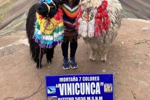 From Cusco:Hike toVINICUNCAmountain with natural Andean food