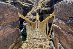 De Cusco: Ponte suspensa Inka Qeswachaca - Qeswachaka
