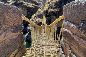 Vanuit Cusco: Inka hangbrug Qeswachaca - Qeswachaka
