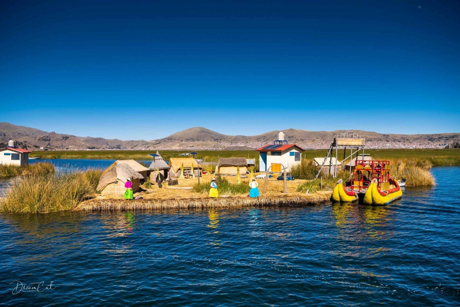 Från Cusco: Titicacasjön, Uros och Amantani med nattbuss