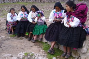 Från Cusco: Titicacasjön, Uros och Amantani med nattbuss