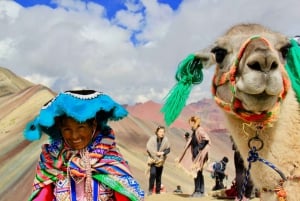 From Cusco: Machu Picchu + Rainbow Mountain 2-days