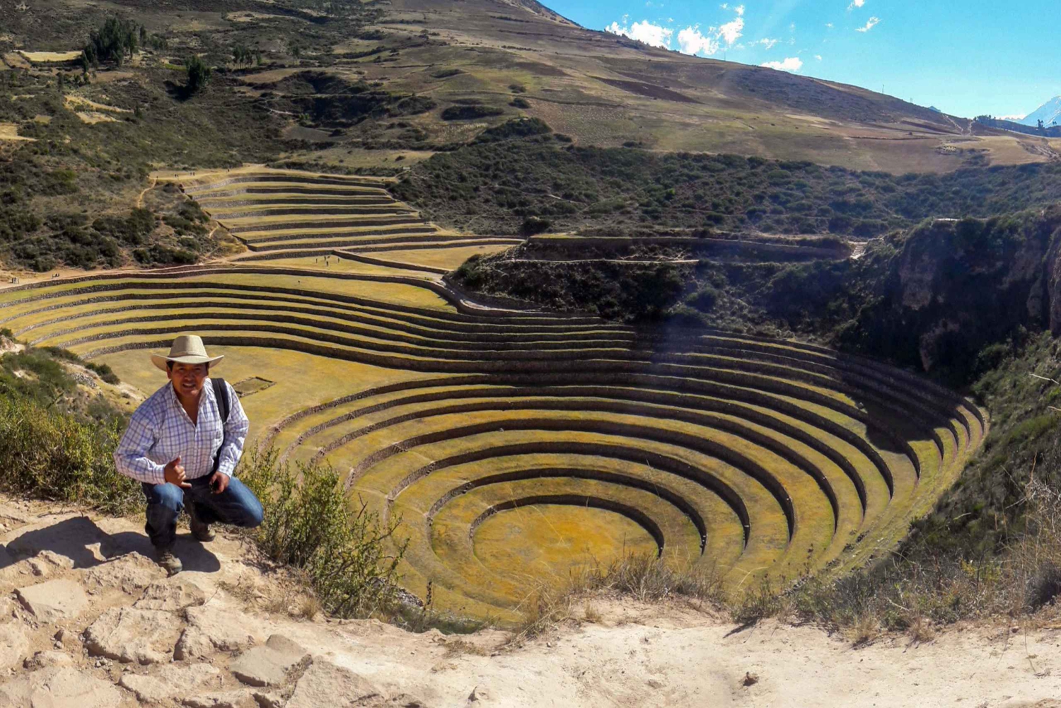 Von Cusco aus: Maras Salzminen und Moray Halbtagestour