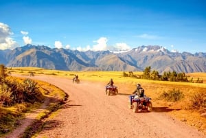 Von Cusco aus: Moray und Salzminen Quad Bike Tour