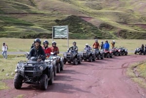 From Cusco: Mountain of colors and red valley on ATVs