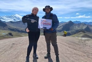 From Cusco: Mountain of colors and red valley on ATVs