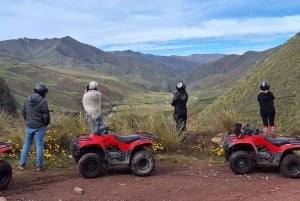 From Cusco: Mountain of colors and red valley on ATVs
