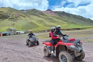 From Cusco: Mountain of colors and red valley on ATVs