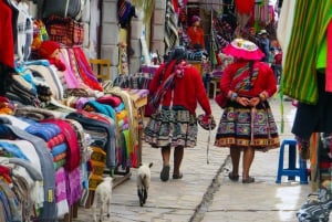 Depuis Cusco : Excursion privée d'une journée aux ruines de Pisac et à la ferme d'alpagas
