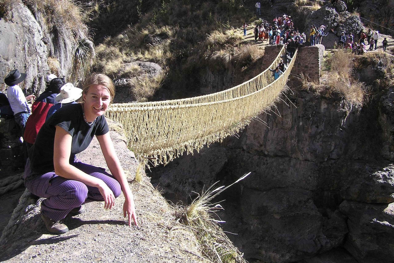 Van Cusco: Q'eswachaka-brug en 4 lagunes-dagtour