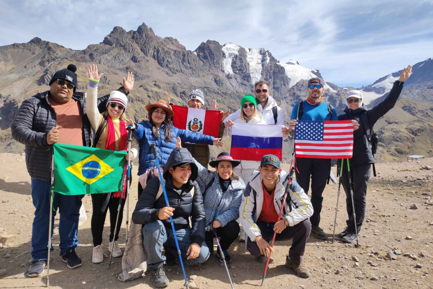 Van Cusco: Q'eswachaka-brug en 4 lagunes-dagtour