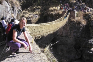 Van Cusco: Q'eswachaka-brug en 4 lagunes-dagtour