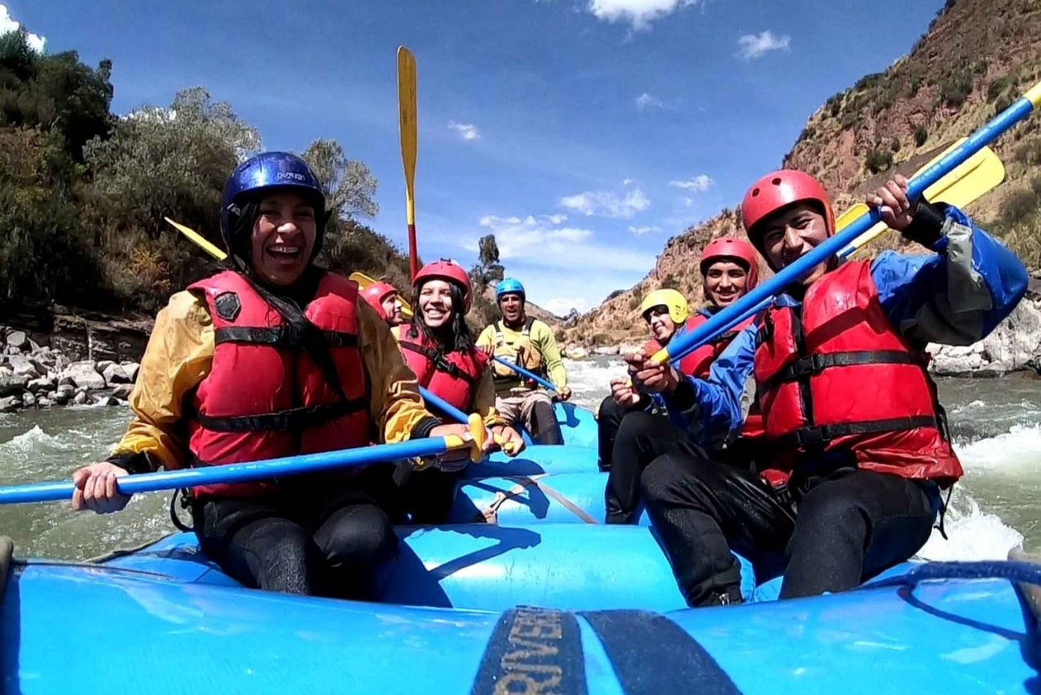 Z Cusco: Rafting na rzece Vilcanota i Zip Line