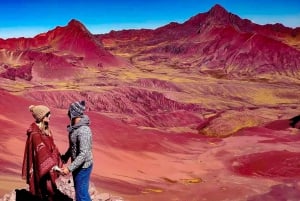 Cusco: Rainbow Mountain & Red Valley ATV Tour with meals