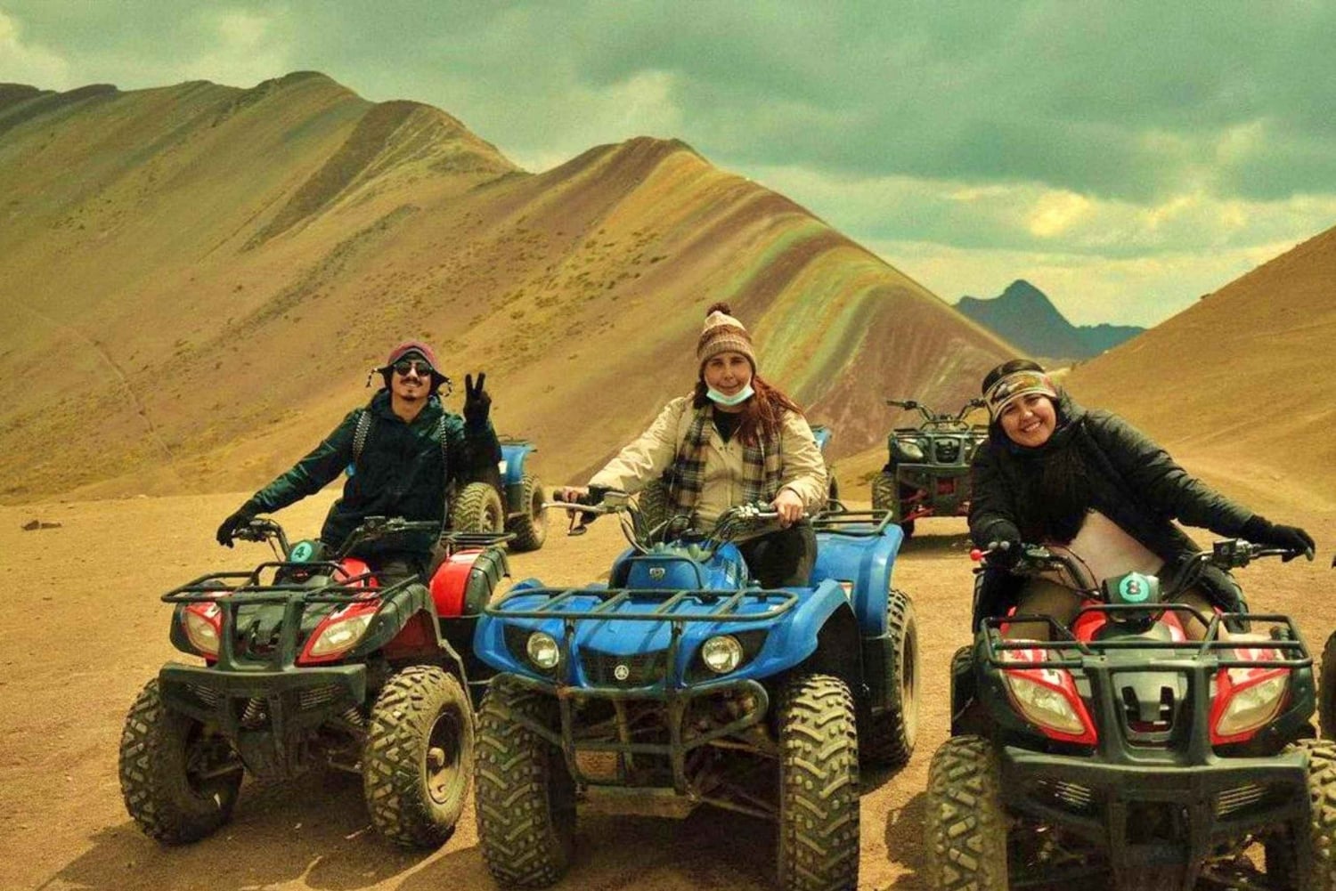 VANUIT CUSCO: Rainbow Mountain ATV Tour met maaltijden