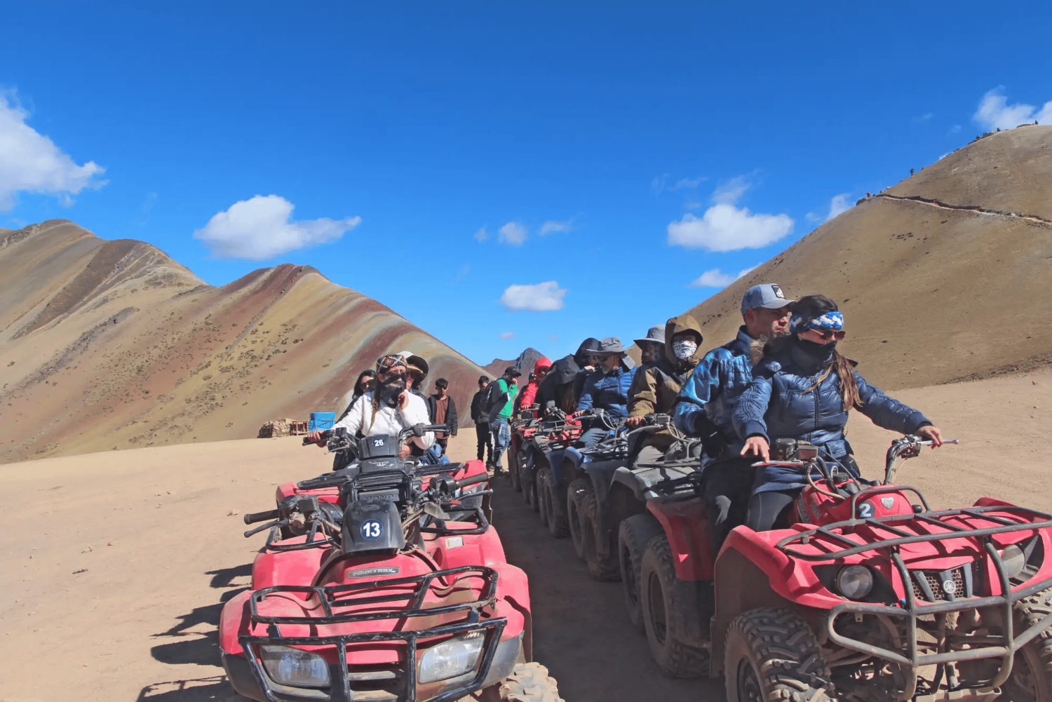 VANUIT CUSCO: Rainbow Mountain ATV Tour met maaltijden
