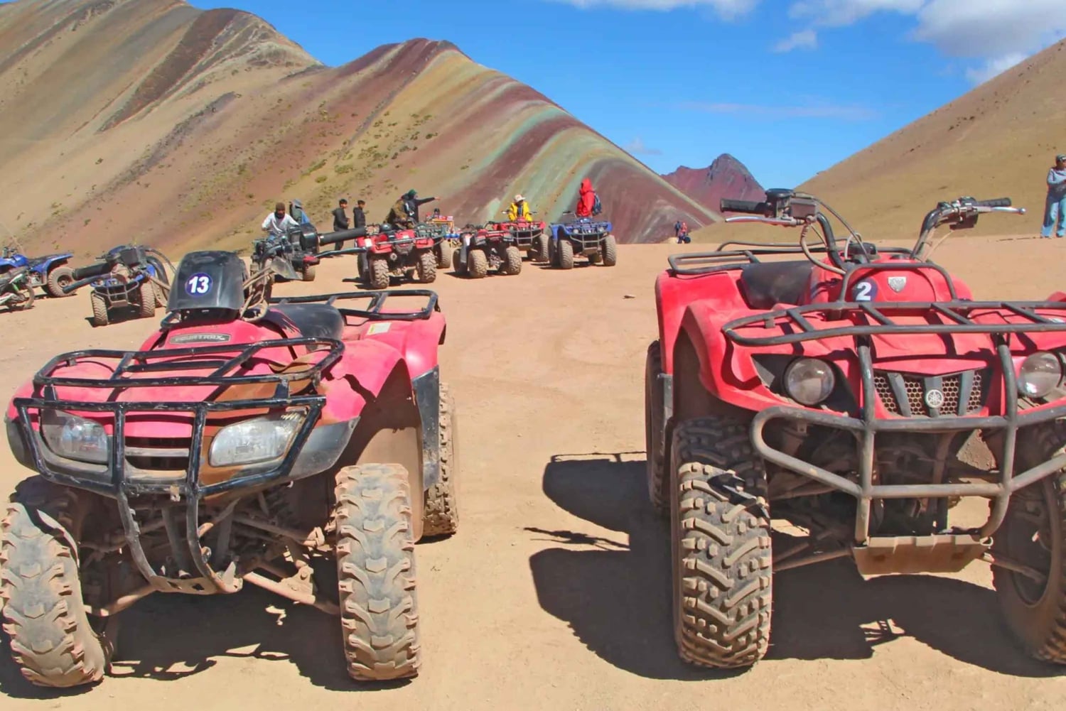 VANUIT CUSCO: Rainbow Mountain ATV Tour met maaltijden
