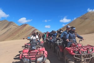 DA CUSCO: Tour in ATV della Montagna Arcobaleno con pasti